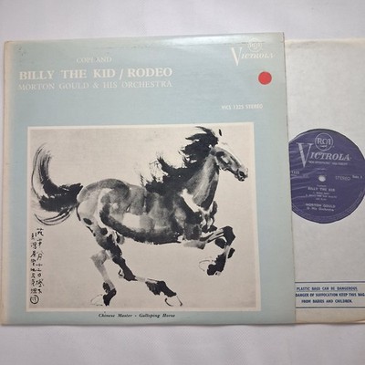 RCA Victrola LP VICS 1325 AUS: Copland - Billy the Kid / Rodeo / Morton Gould
