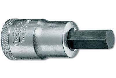 Gedore IN 19 Imperial 1/2  Drive Hexagon Screwdriver Bit Socket 9/32'' AF