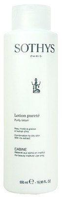 Sothys Purity Lotion Oily Skin 500ml / 16.9oz Prof NEW