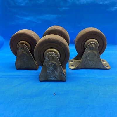 NOELTING WHEELS 500-3-1/2'' 3-1/2''X7-5/16'' TC **LOT OF 4**