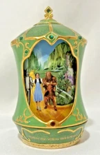 Wizard of Oz Porcelain Music Box Numbered Ardleigh Elliott Revolving Heirloom