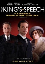 The King's Speech 2010 OOP DVD Colin Firth Anchor Bay 2011