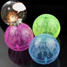 3Pcs 10cm/12cm Hamster Exercise Balls Plastic Toy Pet Rat Mice Jogging Playing