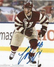 Vancouver Canucks Jannik Hansen Signed Autographed 8x10 Photo COA Heritage