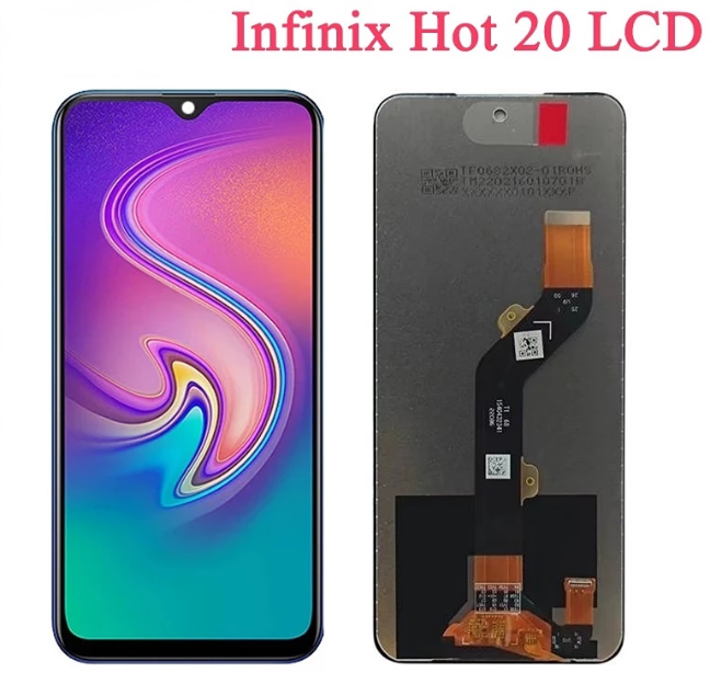 For Infinix Hot 20 X6826 X6826B X6826C LCD Display Touch Screen