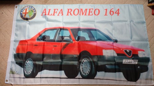 Drapeau Flag Bannière, Renault Clio Baccara, neuf