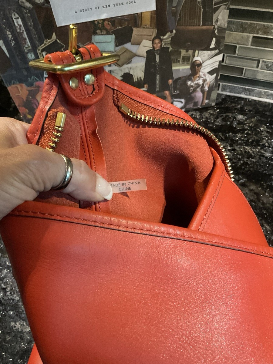 Coach Limited Ed. Legacy XL Glovetanned Leather Bucket Duffle Bag