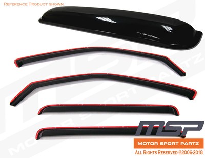 Rain Guard Visors Deflector In Channel & Sunroof 5pcs 1995-2000 Ford Contour