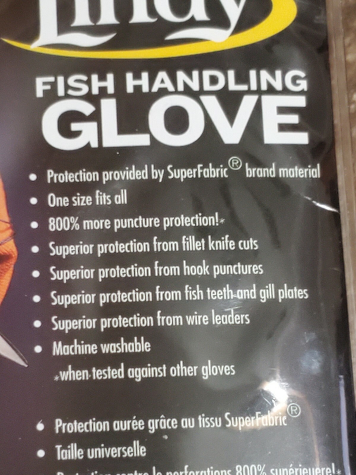 Lindy Fishing Glove Filleting Right Hand Protection Size Medium 