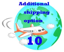 Additional Shipping Fee 10 from Japan