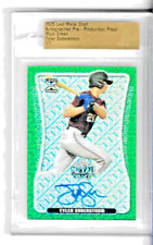 TYLER SODERSTROM 2020 Leaf Metal Draft MOJO GREEN Production Proof RC Auto # 1/1