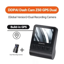 Ddpai Dash Cam Z50 Front and Rear 4k, Cam Car Camera with 2160p Front +1080p Rea
