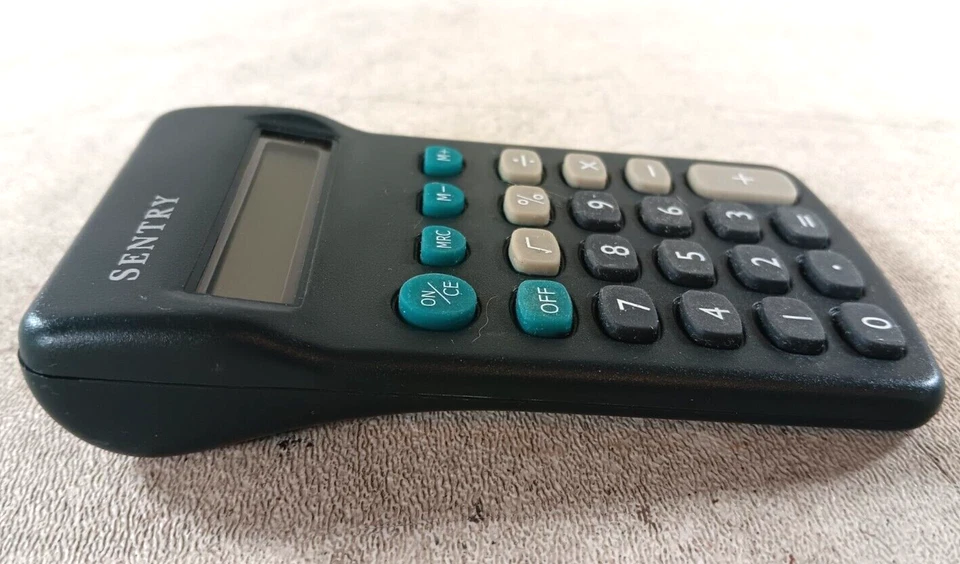 Sentry Easy Reading Calculator Pocket Handheld CA338 - Image 2 of 4