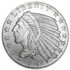 1/2 oz Silver Round - Incuse Indian