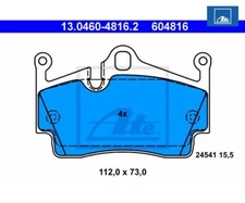 Brake pad set, disc brake ATE 13.0460-4816.2