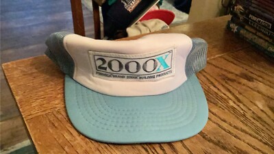 Vintage YR 2000X Formica Brand Building Products Mesh Trucker Hat Snapback Cap