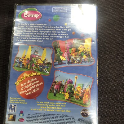 Barney - Lets Make Music (DVD, 2006) for sale online | eBay