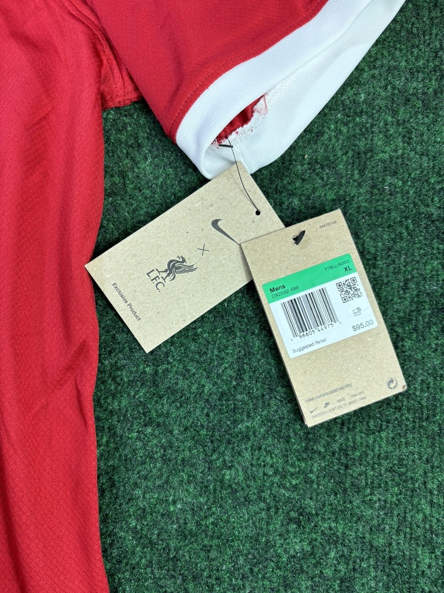Liverpool FC レプリカユニホーム XL LIVERPOOL NIKE 2020/2021 FOOTBALL THIRD JERSEY #6 THIAGO
