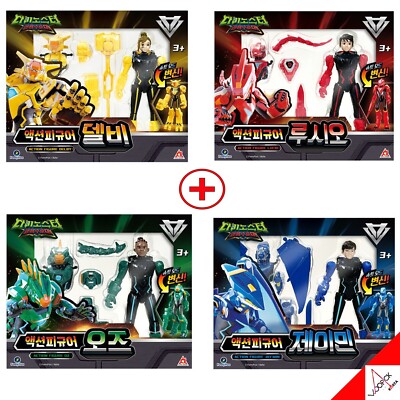 Dinoster Dino Guardians 4 Type SET LUCIO JAY MIN OZ DELBY Action