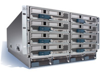 Cisco UCS 5108 Blade Chassis w/ 8xB200 M3, 2xE5-2650-v2 8x2.6 GHz 1Tb RAM