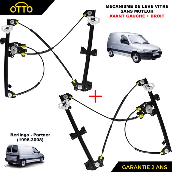 Mechanismus Ohne Motor Elektrischer Fensterheber Vorne Links Recht Berlingo-image