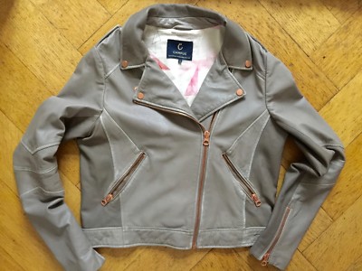 Echtleder Jacke CAMPUS Größe L 42, WIE NEU! NP 360,-