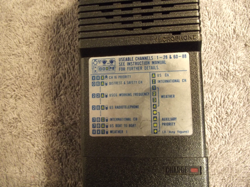 ICOM IC-M2 VHF MARINE TRANSCEIVER Ręczny klasyczny - Tarcza częstotliwości - Japonia - Zdjęcie 6 z 9