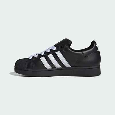 Adidas Superstar II Core Black White Mens Casual Shoes JI3538 NEW Multi Sz Adidas Superstar II Core Black White Core Black Mens JI3538  main image 2