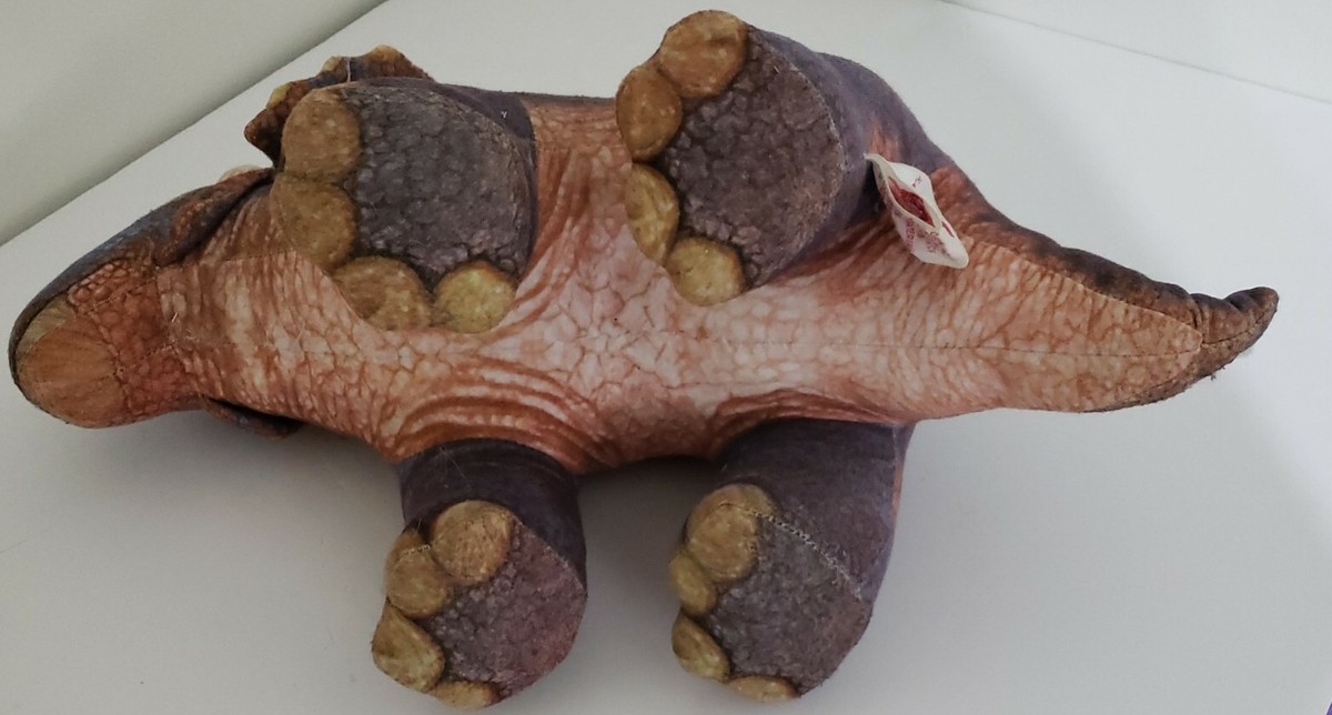 Peluche Dinosaure Triceratops Jurassic Park Dakin - Année 1992 - Vintage - Occasion