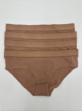 Victoria's Secret Cotton Modal Nude Panties Hiphugger Hipster Medium Set Of 4