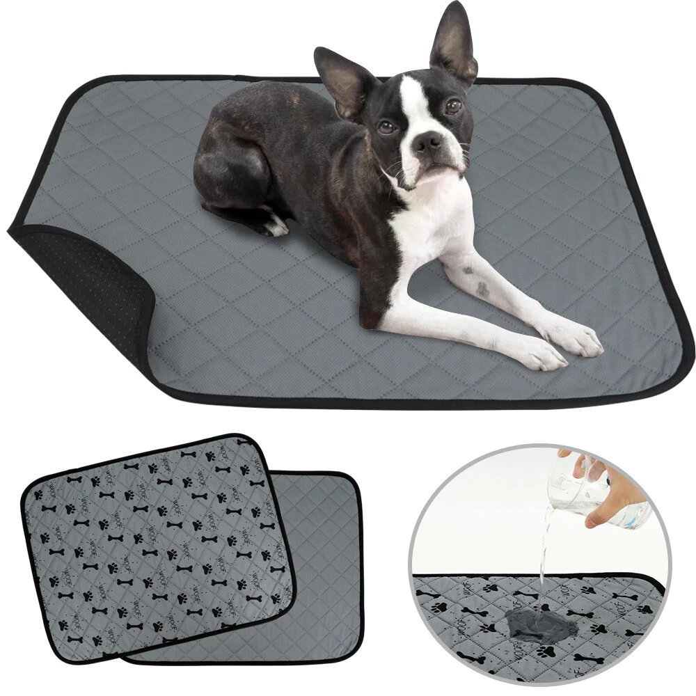 Potty Pad, Washable Puppy Training Mat, Absorbent Mat Contains Liquids,  Protects Floors, Washable/Reusable/Durable