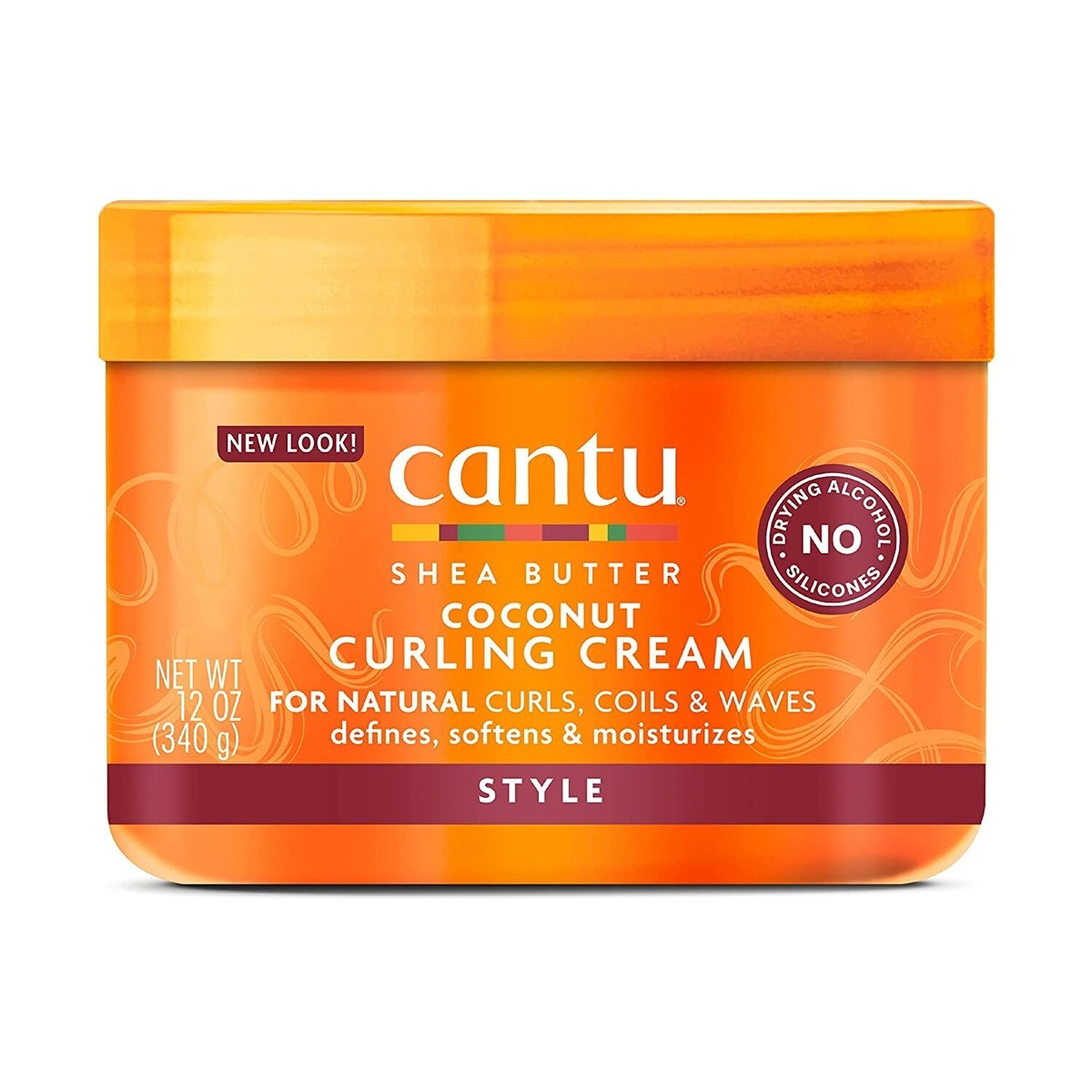 Cantu Shea Butter Coconut Curling Cream | Defines, Moisturizes