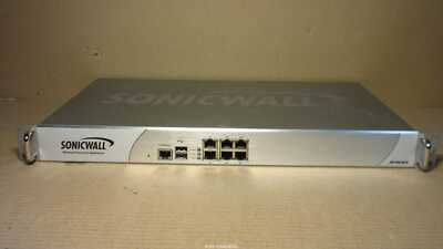 Sonicwall NSA 2400 Security Firewall Appliance 6-Ports 1GBASE- 1RK14-053 + EARS