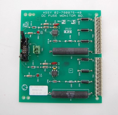 Liebert Emerson 02-790875-40 Rev 2 P/L 3 DC Fuse Monitor Circuit Board
