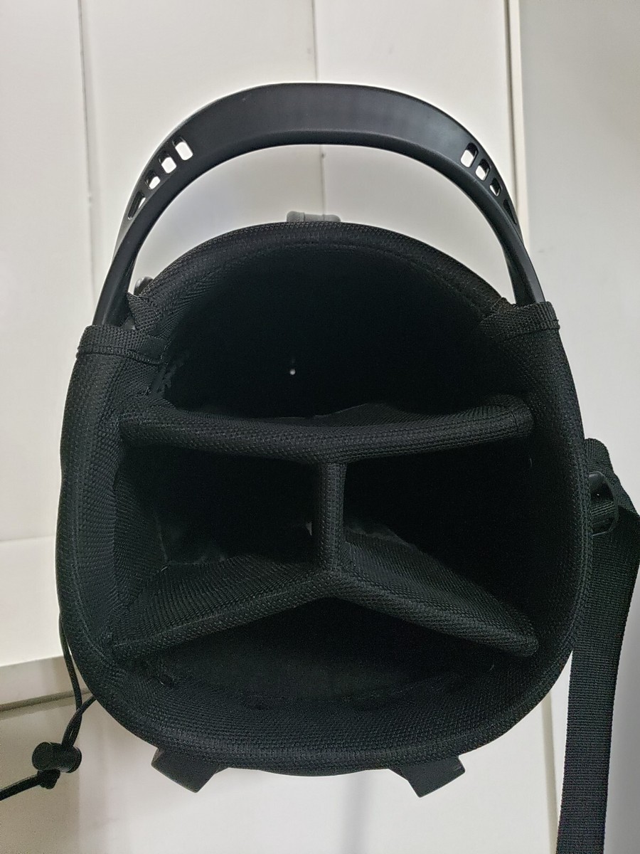 Mizuno Hybrid Stand Golf Bag BR-D3 Black White 4-way 8 Mizuno Hybrid Stand Golf Bag BR-D3 Black White 4-way 8