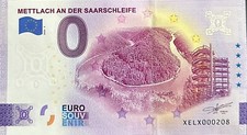 BILLET 0 EURO METTLACH AN DER SAARSCHLEIFE ALEMAGNE 2024 NUMERO DIVERS