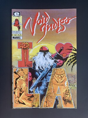 Void Indigo #1  1984 Marvel Comic Copper Age  Boarded / Bagged