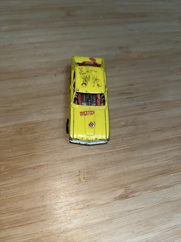 Carro modelo fundido CORGI TOYS JUNIORS vintage Whizzwheels Ford Capri Dragster B9. - Imagem 2 de 4