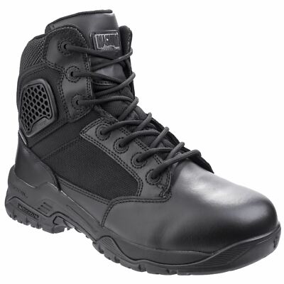 Magnum Strike Force 6.0 schwarz Herren Berufsschuhe Leder + Mesh OB