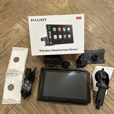 Hauxiy Q9S 9'' Wireless Smartscreen Stereo