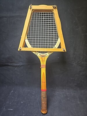 希少！ビンテージDUNLOP MAXPLY FORT木製ラケット VIntage Dunlop Maxply Fort Wooden Tennis Racket Court England