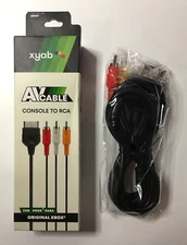 XYAB Composite AV Audio Video Cable TV Hookups for Original Microsoft Xbox