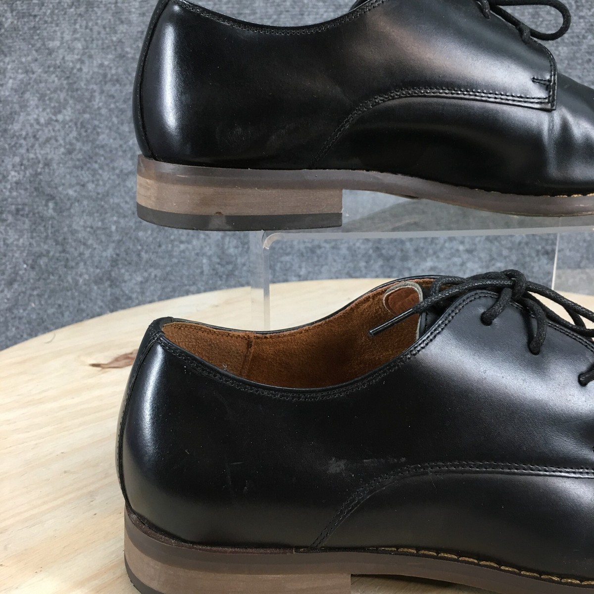 Carlo Morandi Shoes Mens 8.5 D Dress Plain Toe Oxford B36701  display picture 1