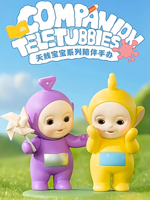 COMPANION TELETUBBIES フィギュアセット 6pcs+Secret - Authentic POP MART Companion Teletubbies Mini Figure
