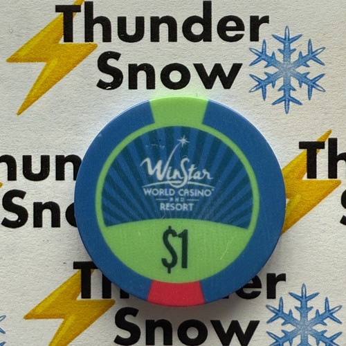 ⚡️❄️ Chip de casino 😳 $1 Winstar⚡️❄️⚡️❄️⚡️❄️ - Imagen 2 de 2