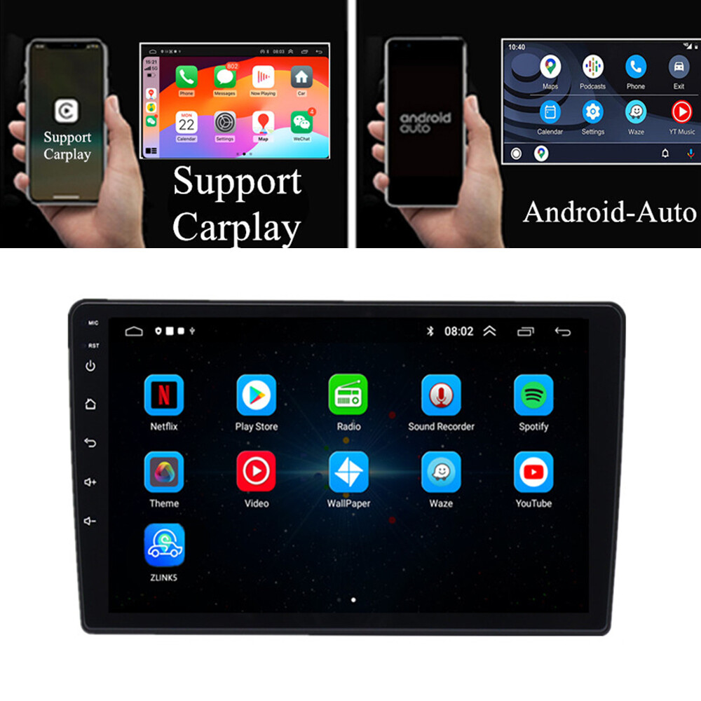 9'' Android 13 Stereo Radio GPS Head Unit WIFI For SAAB 9-3 93 2007-2011 Carplay