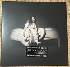 Billie Eilish When We All Fall Asleep, Where Do We Go Orange Vinyl