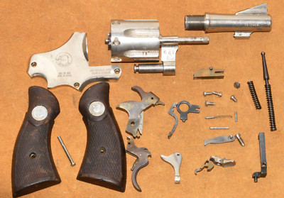 Taurus Spesco 'Falcon' 38 sp Cylinder Barrel 3'' hammer trigger Grips  bolt hand