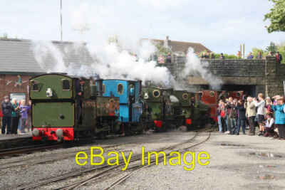 Photo 6x4 Talyllyn Railway - steam engine cavalcade Tywyn The week before c2018