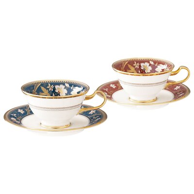 Noritake Cup & Saucer Pair Set Coffee and Tea 220cc Tableware w/Box Japan New